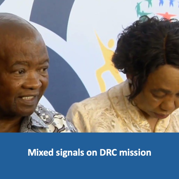 Mixed signals on DRC mission