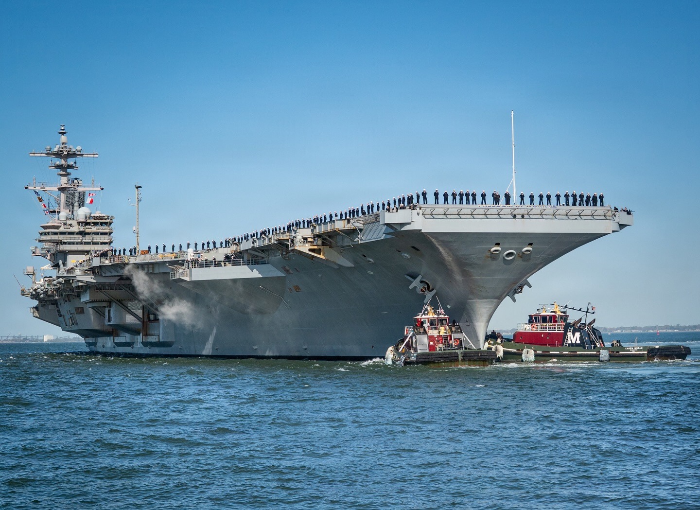US nuclear supercarrier transits Namibia’s waters