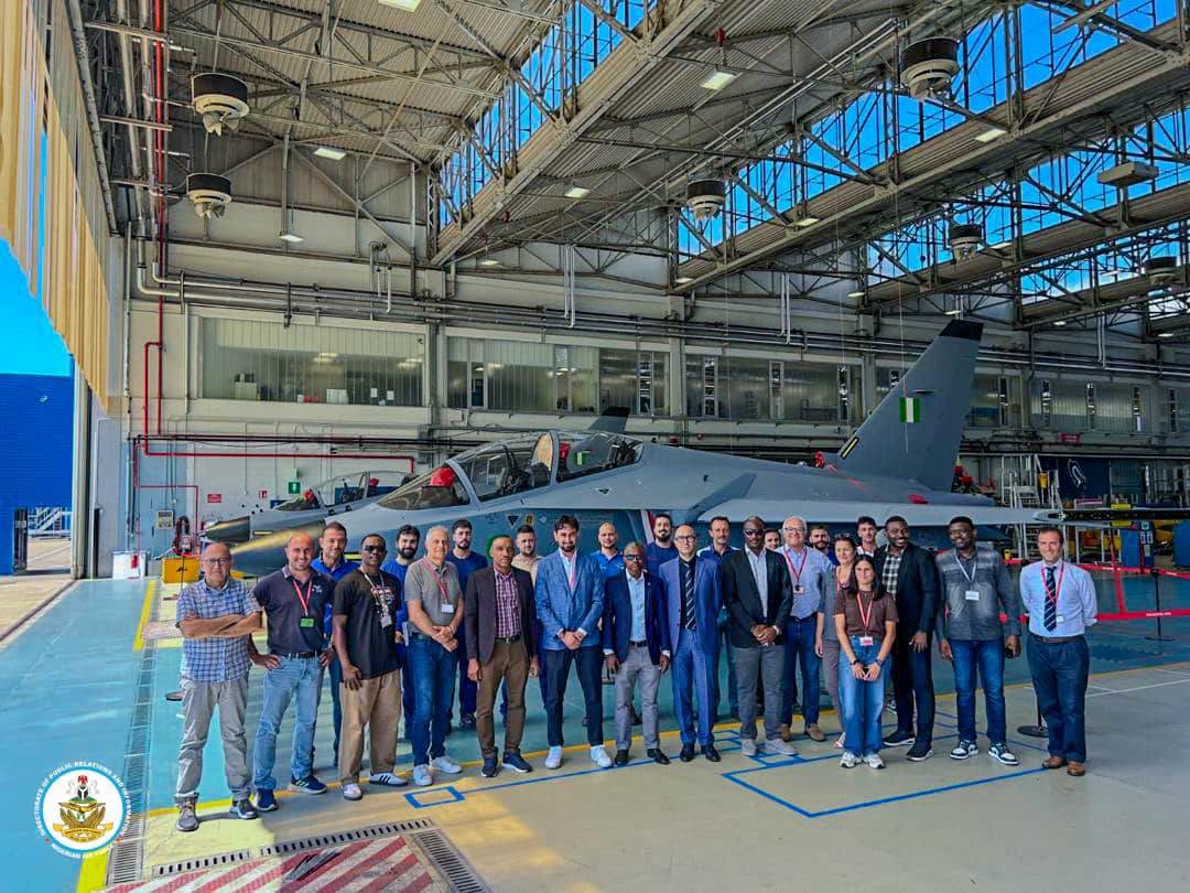 Nigerian Air Force Formally Accepts Initial Batch of M-346 Fighter Attack Aircraft
